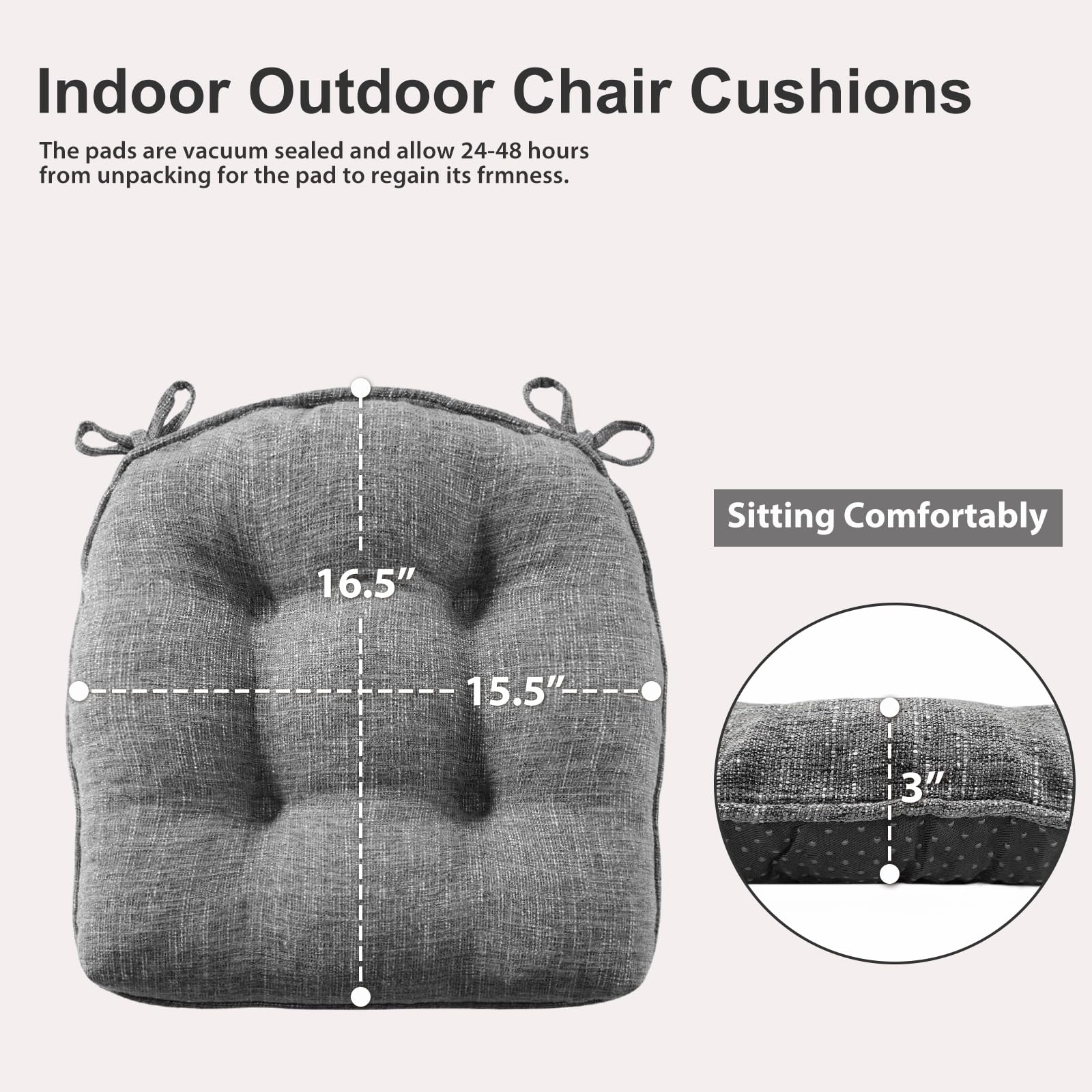 Quilmfoam diseño de pespunte para forma duradera.