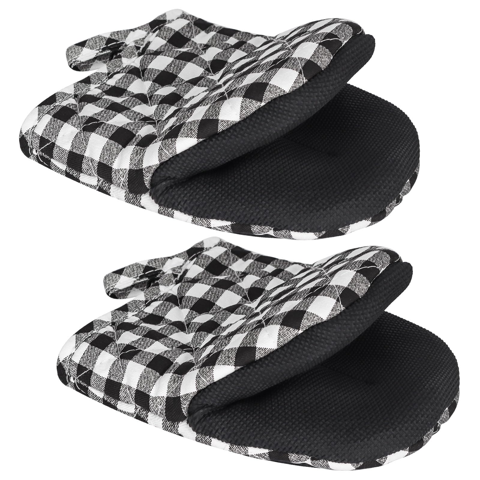 Guantes Qulable de silicona para horno con agarre antideslizante y protección del calor.