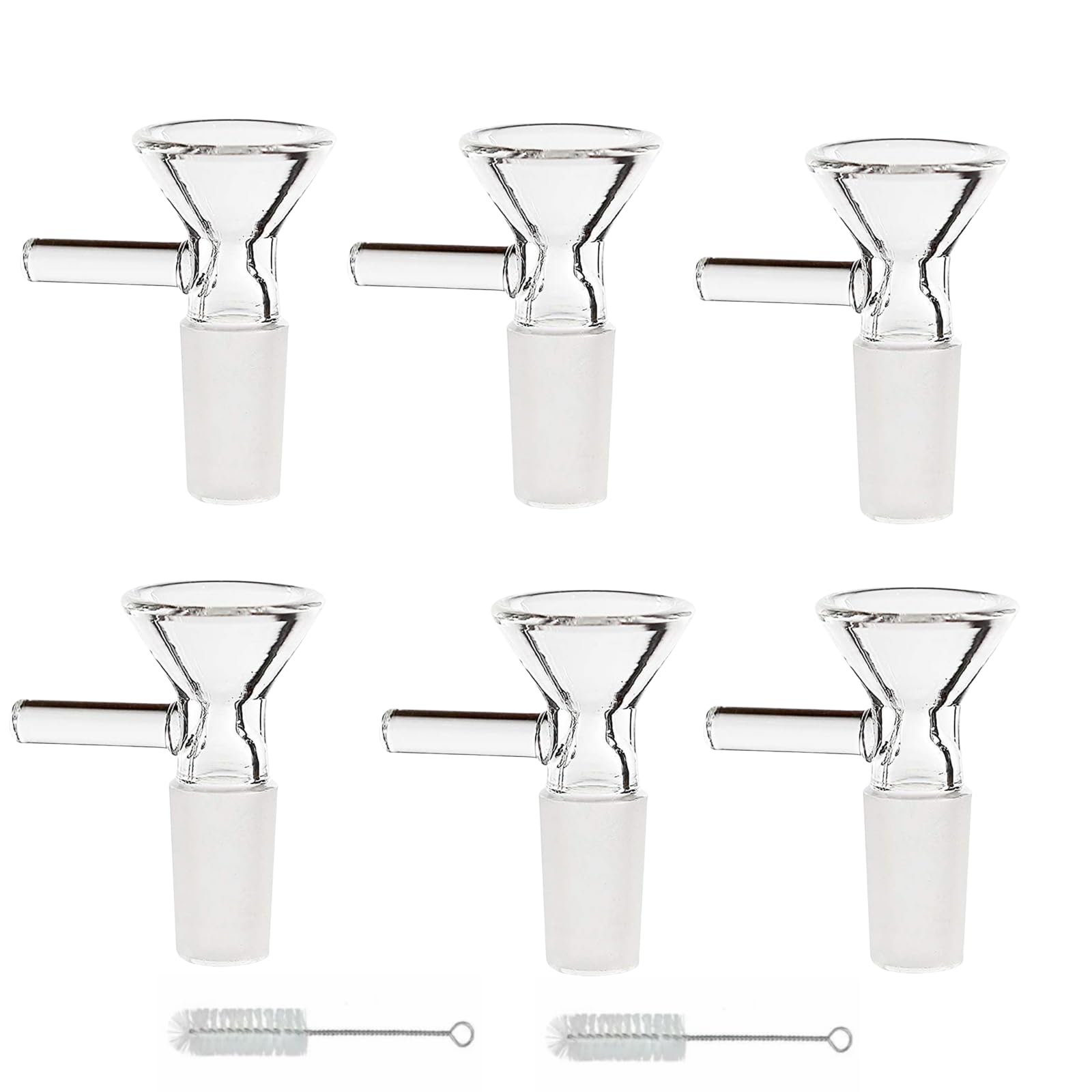 Qulfimea embudo de vidrio 14 mm, vertido preciso sin goteos.