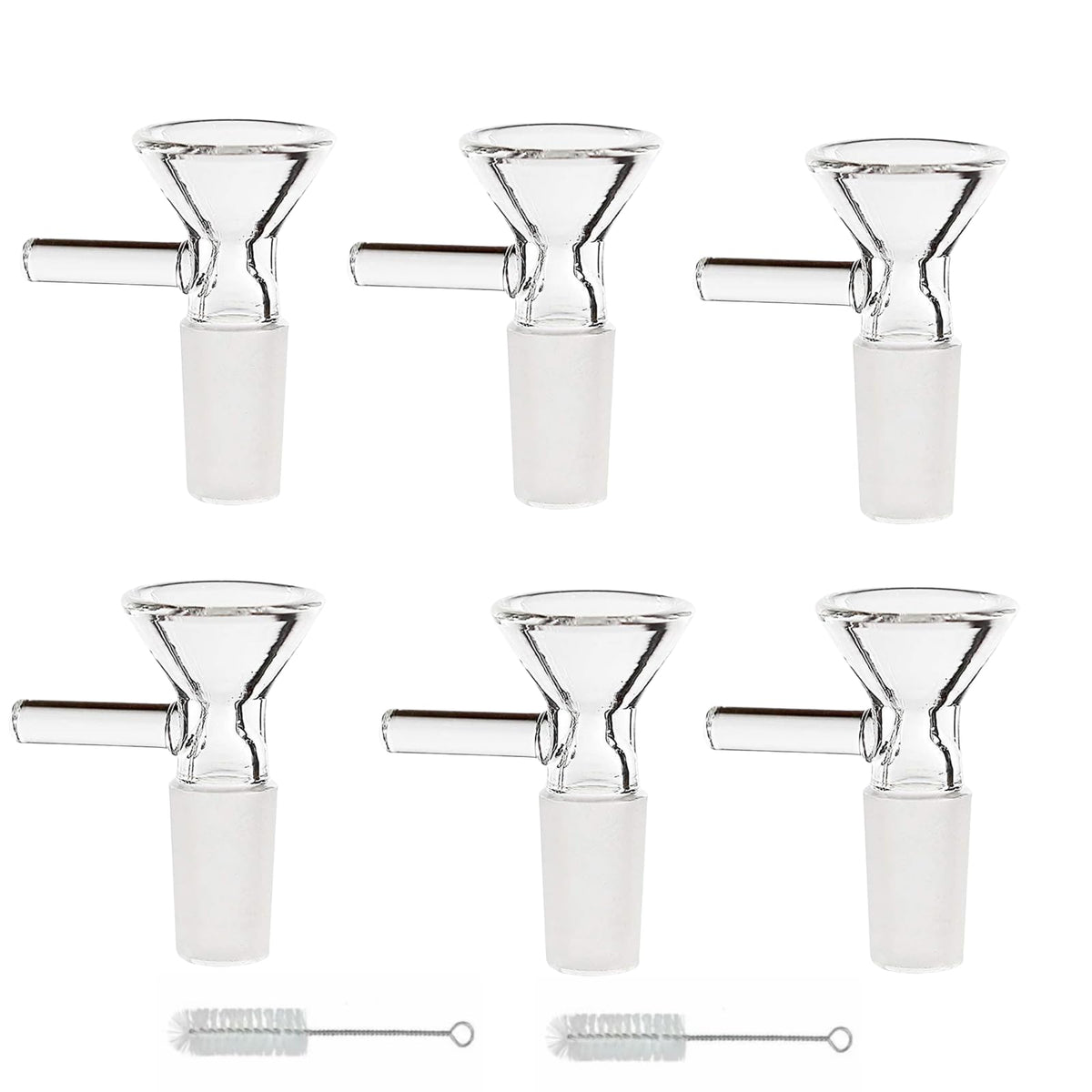 Qulfimea embudo de vidrio 14 mm, vertido preciso sin goteos.