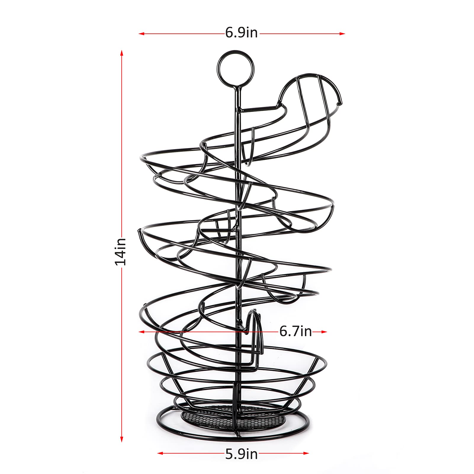 QUTREY dispensador de huevos 360 grados para tomar huevos fácilmente.