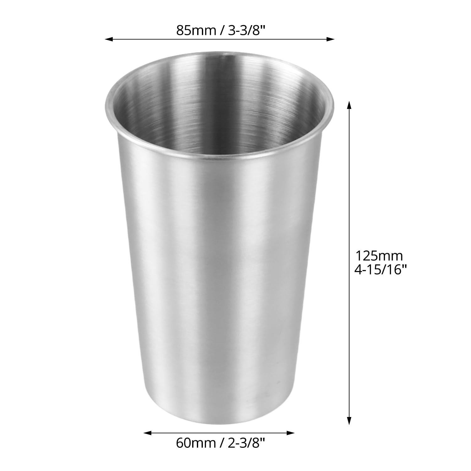 Conjunto de 10 vasos QWORK para múltiples bebidas.
