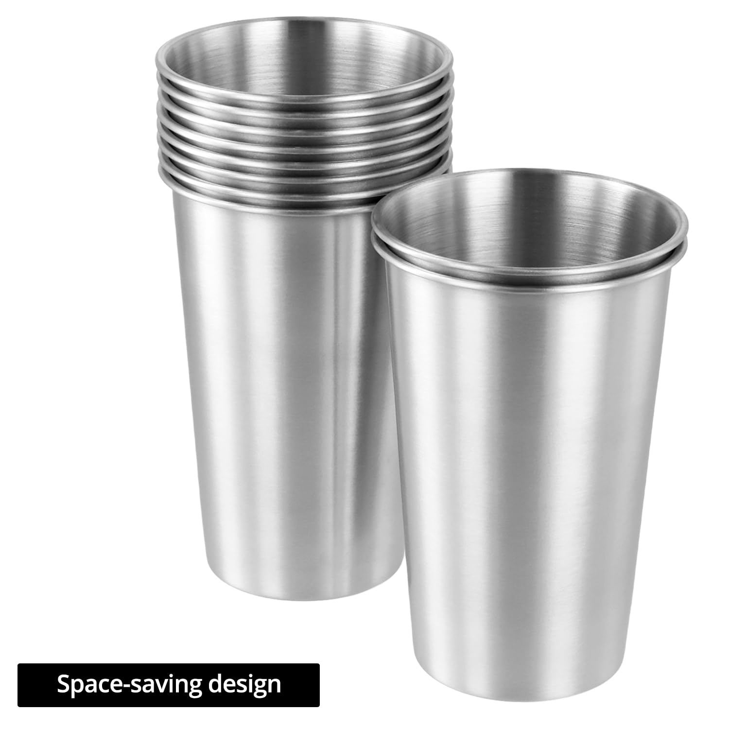 Vasos QWORK para uso exterior: camping y picnic, duraderos y ligeros.