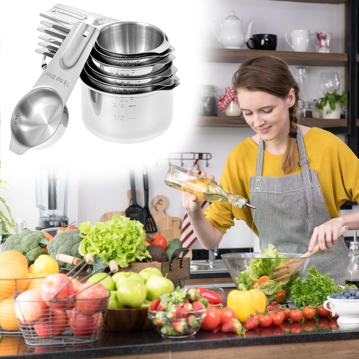 Regalo ideal para cocineros entusiastas por su practicidad.