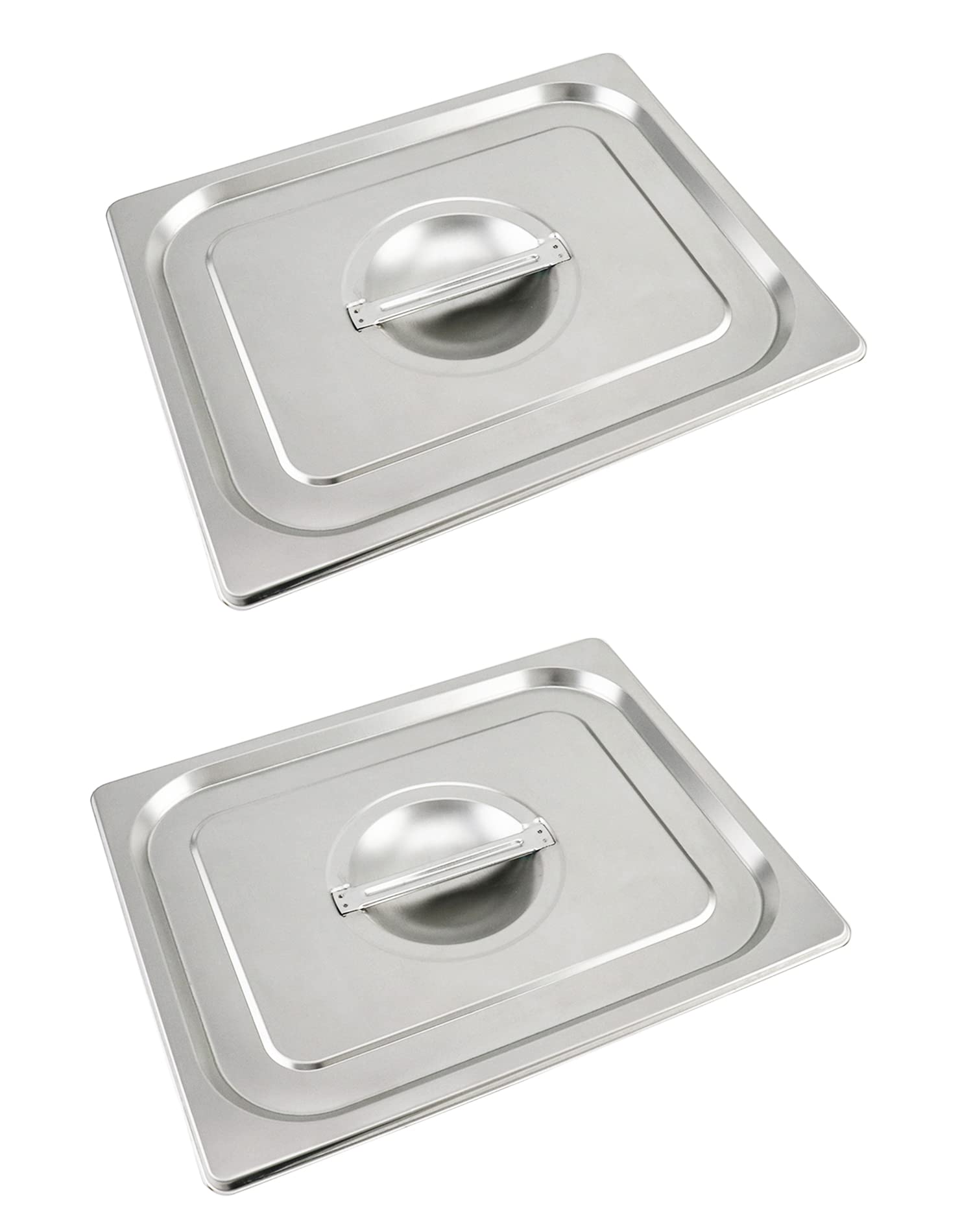 Tapa QWORK plana con asa para bandeja 1/2, acceso rápido.