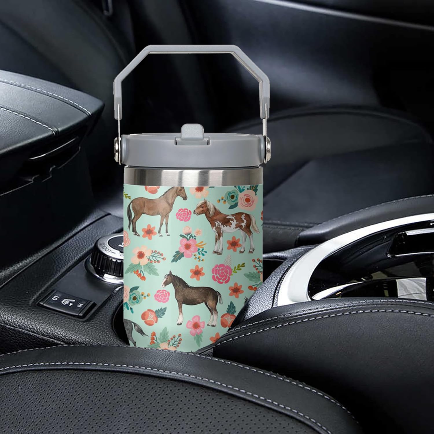 Vaso qwpmvhsak compatible con porta-bebidas del coche para viajes.