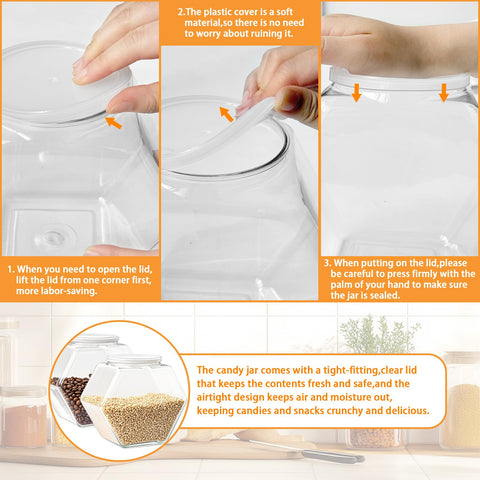Almacenaje Qyyiguf para cápsulas de café o té, diseño hexagonal elegante.