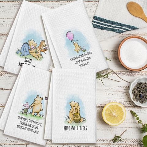 QZCYU Winnie: toallas para secar platos con tacto suave.