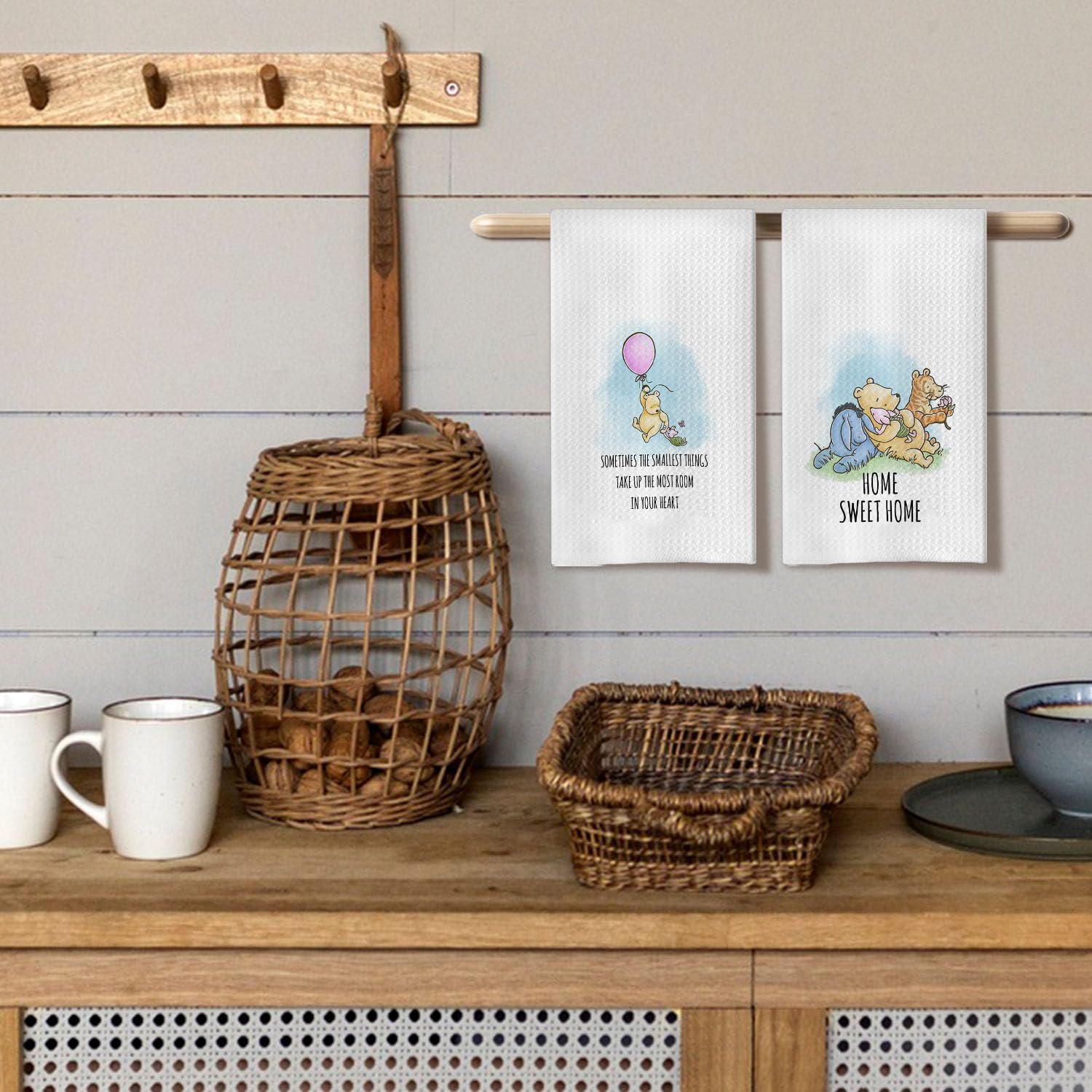 QZCYU Winnie: regalo ideal para amantes de Pooh y cocina.