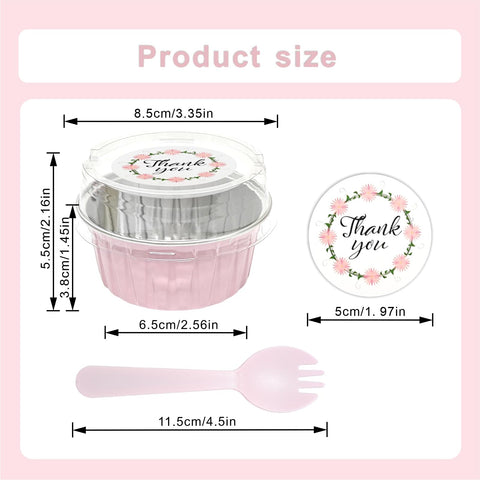 QZV tapas transparentes para cupcakes mini permiten ver el relleno sin abrir.