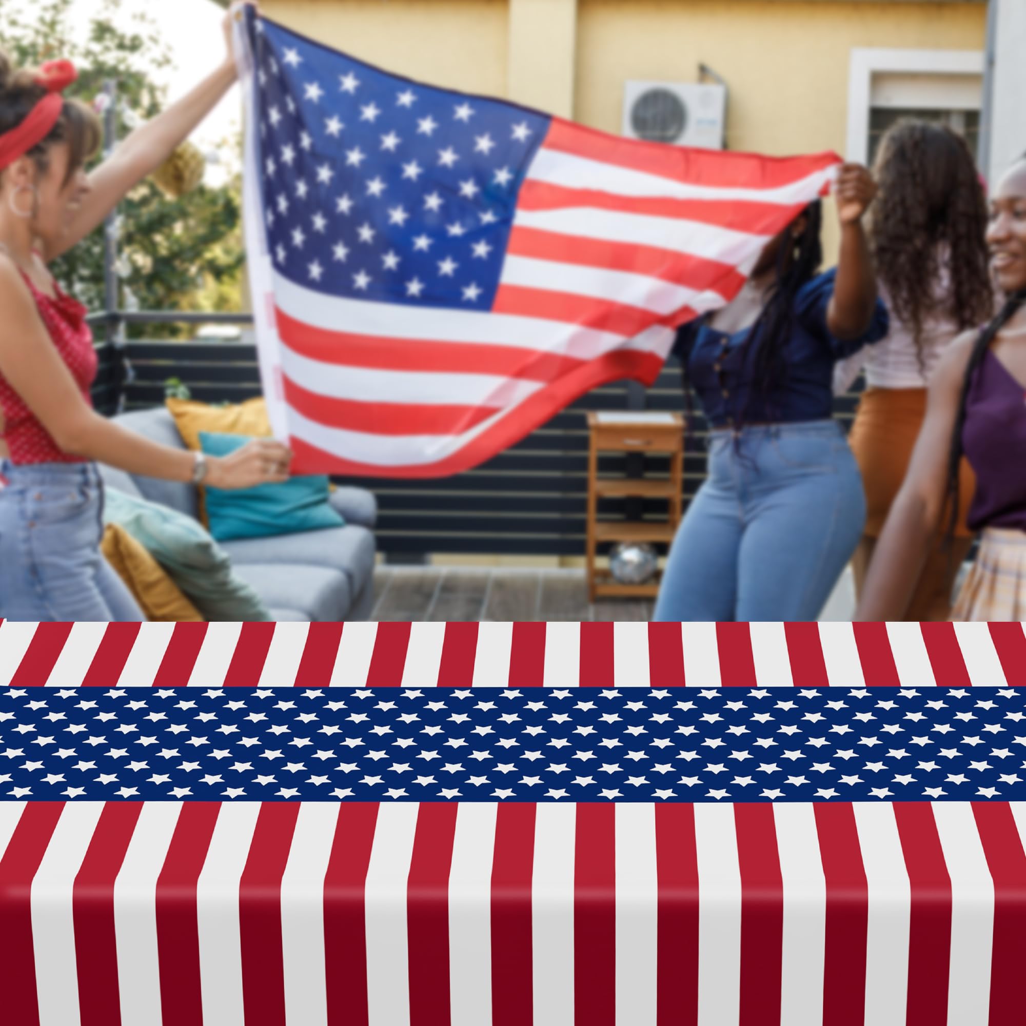 Mantel desechable para facilitar limpieza tras la fiesta