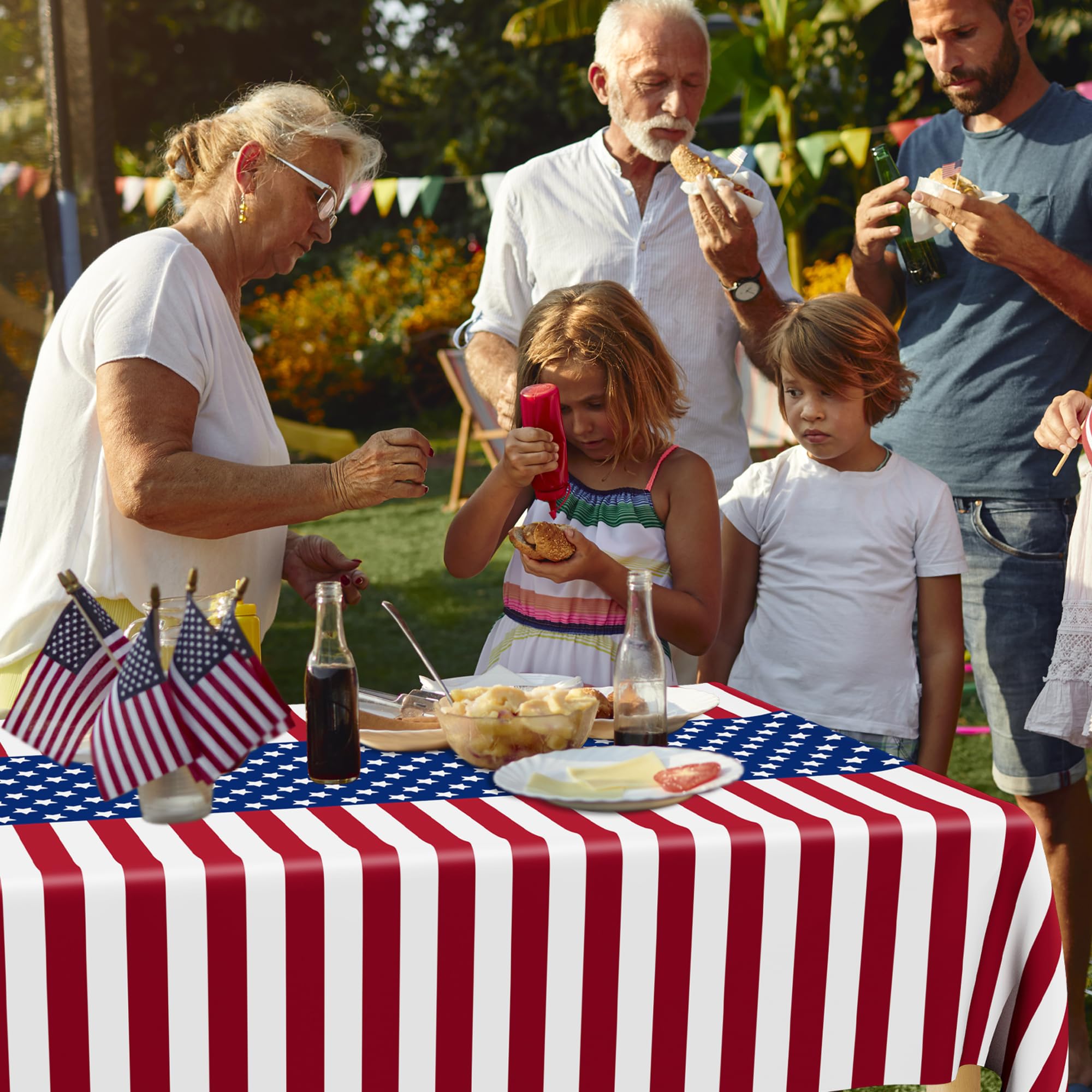 Mantel ideal para Día de los Caídos y fiestas patrias