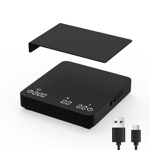 Balanza digital Qzzhizao para espresso con precisión de 0,1 g