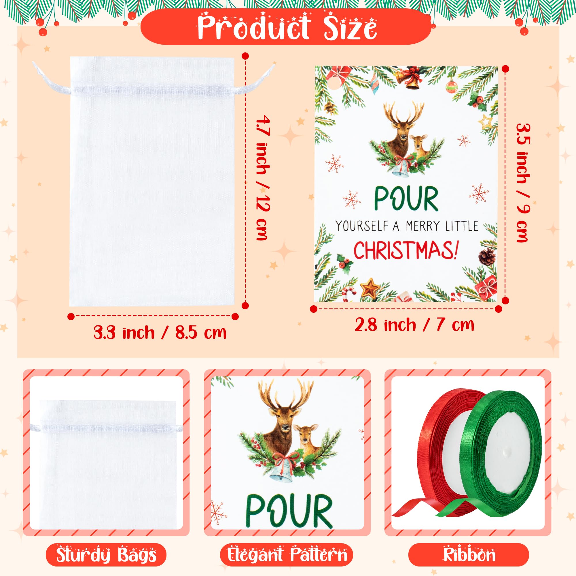Bolsas-regalo-translucidas de R HORSE para envolver regalos