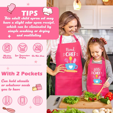 Delantal R HORSE para niños, ideal para aprender a cocinar con seguridad y diversión.