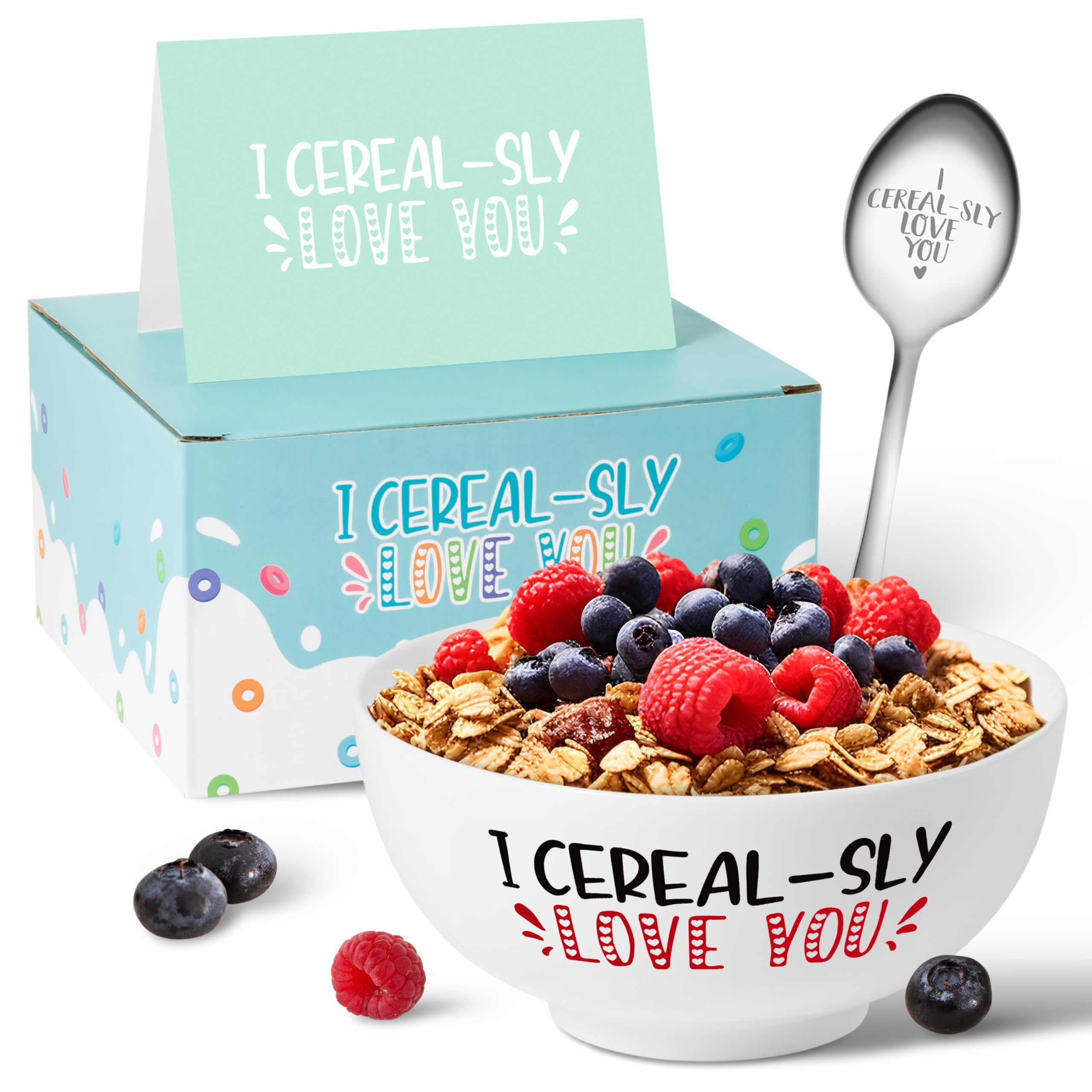 R HORSE tazón cereal grande, ideal para porciones generosas de desayuno
