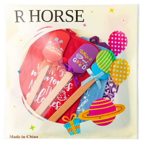 Uso diario en la cocina con el juego colorido de R HORSE.