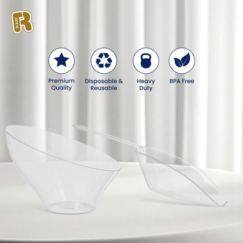 R-kay cuencos duraderos para uso frecuente, ideal para reuniones familiares.