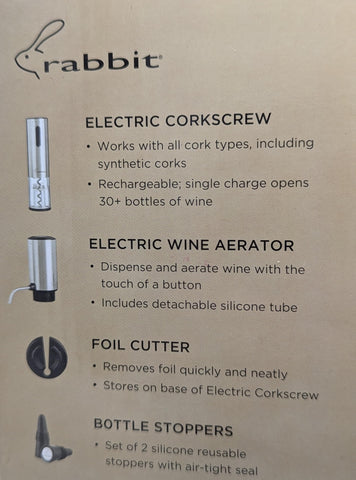 Rabbit tapones vino: mantiene la frescura entre brindis