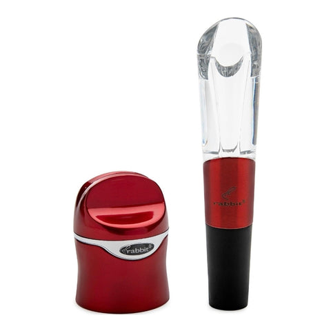 Rabbit vertedor sin goteo para verter vino con elegancia