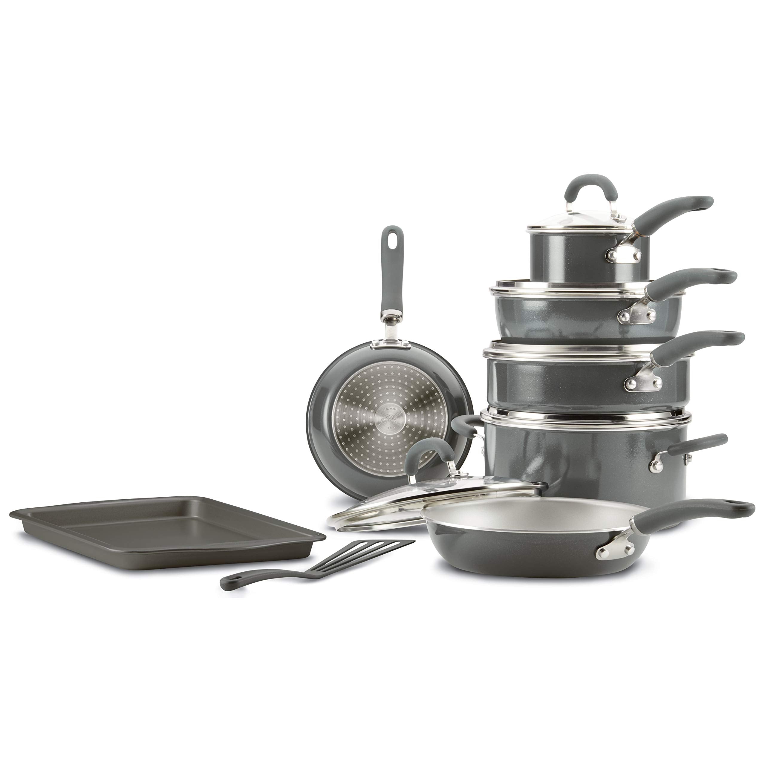Rachael Ray Create Delicious espatula de silicona para voltear sin rayar
