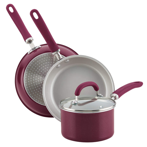 Manijas de acero inoxidable con riveteado dual para mayor comodidad.
