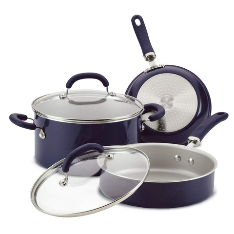Rachael Ray Create Delicious sarten salteado 3qt para recetas rápidas