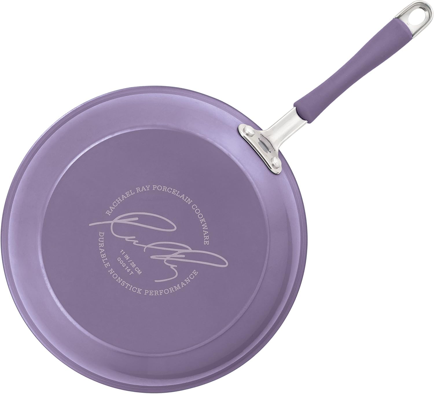 Exterior esmaltado de porcelana Rachael Ray Cucina lavanda, diseño duradero