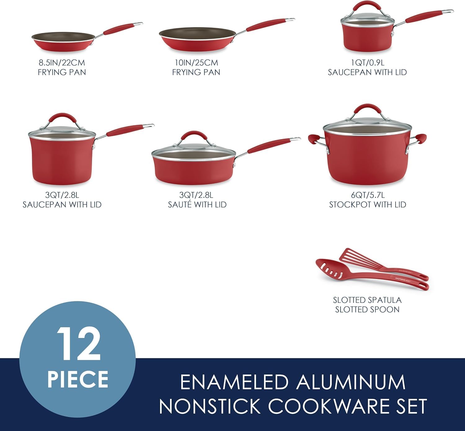 Rachael Ray Cucina: olla pequeña con tapa, ideal para caldos y salsas.