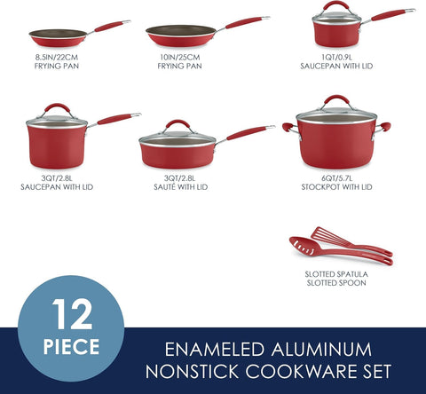 Rachael Ray Cucina: olla pequeña con tapa, ideal para caldos y salsas.