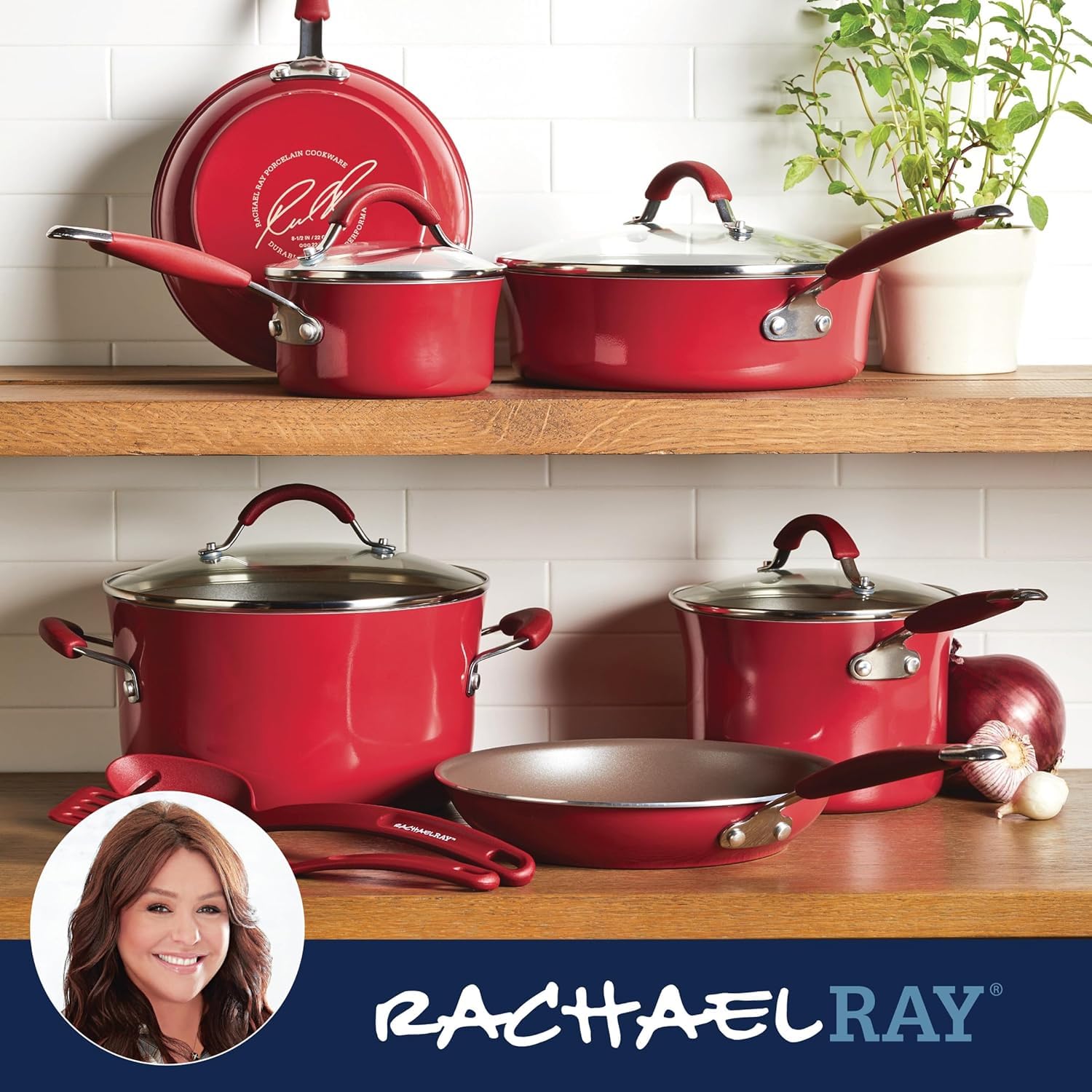 Rachael Ray Cucina: sartén sauté con tapa para recetas versátiles.