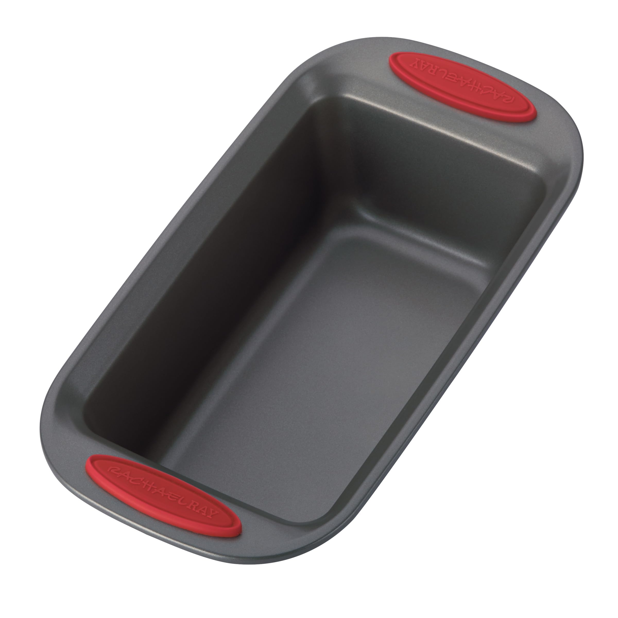 Rachael Ray Yum-o! Asa roja ergonómica ofrece agarre seguro al sacar pan.