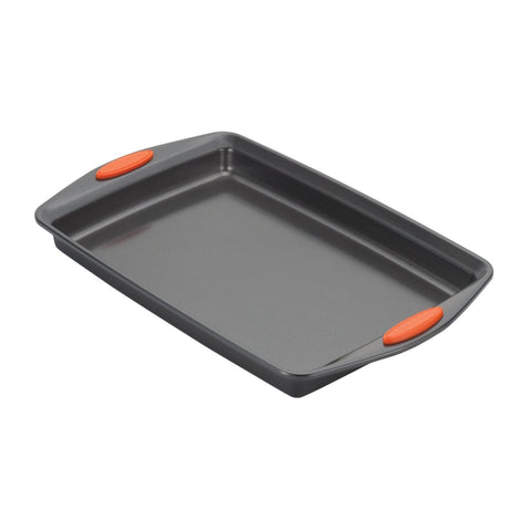 Rachael Ray Yum-o: bandeja 11x17 antiadherente para hornear grandes lotes de forma uniforme