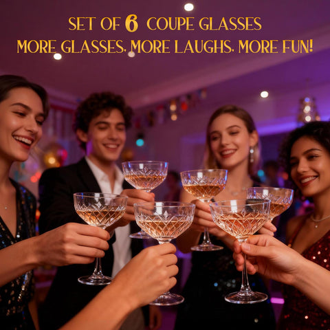 Copa RACOBOT soplado a mano, cristal claro para bebidas.