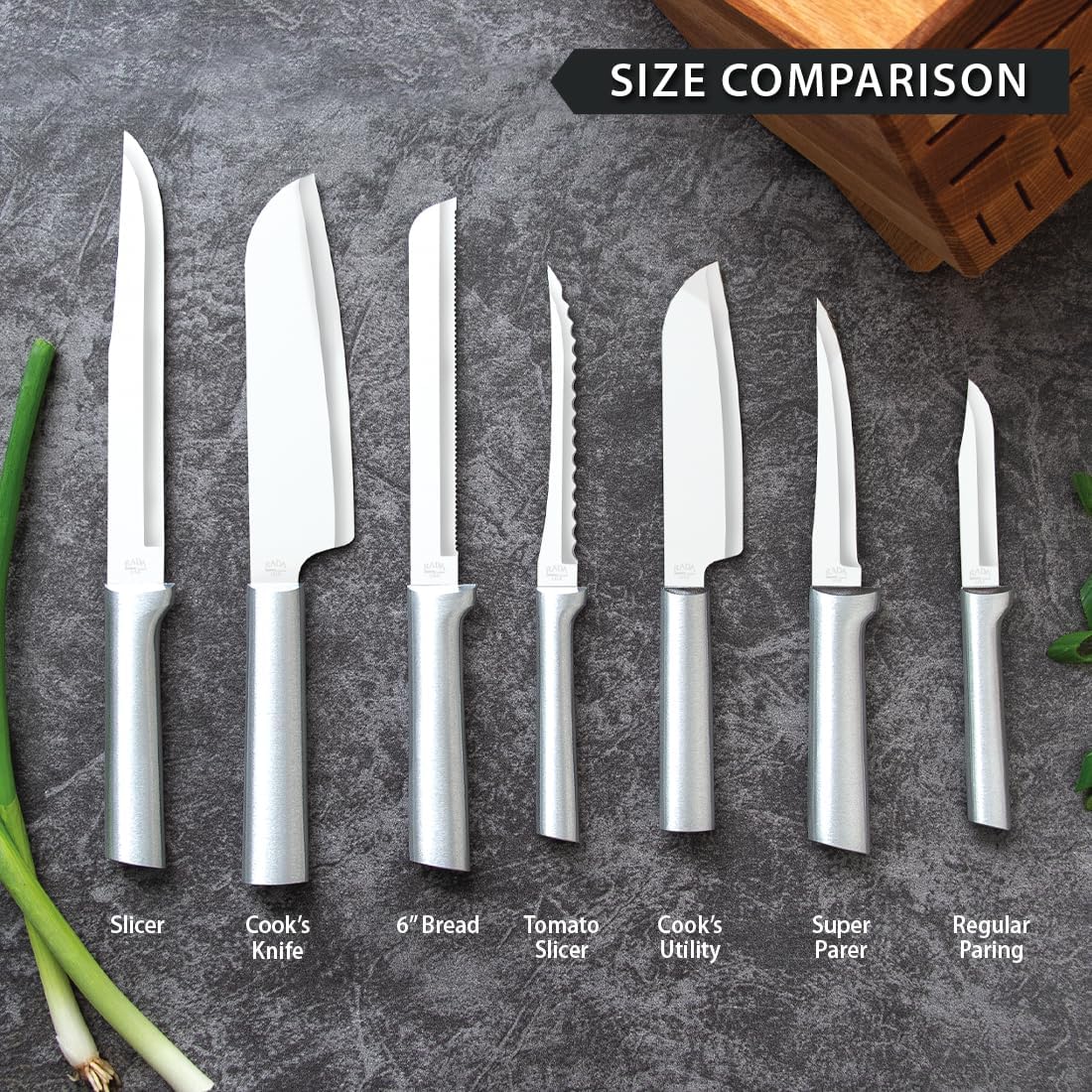 Cuchillo Rada para tomate, mango cómodo para uso diario.