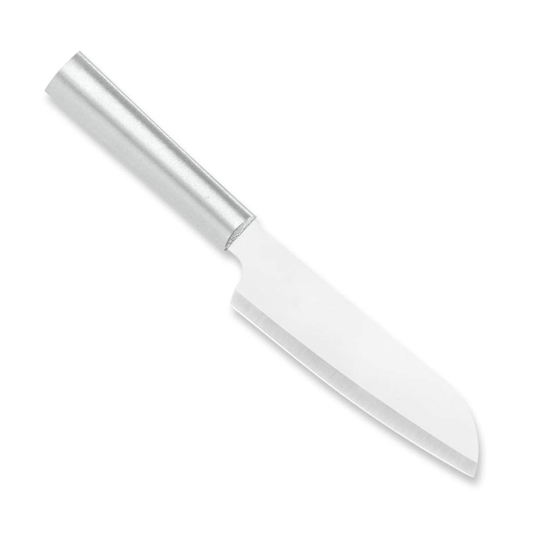 RADA cuchillo de utilidad con mango plateado para uso diario en la cocina.
