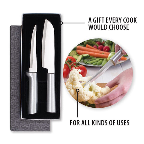 RADA Cuchillería Utilidad de Cocina, filo versátil para preparar ingredientes.