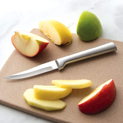 RADA mango de aluminio plateado con acabado satinado cómodo