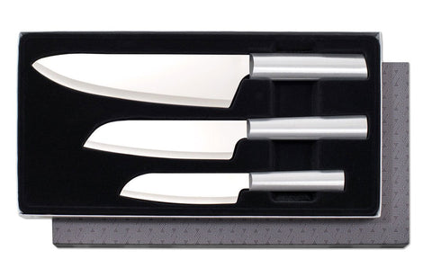 RADA set de cuchillos chef select regalo con filo preciso para cortar carnes y hortalizas.