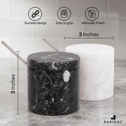 Radicaln uso multiusos en la cocina para sal, azúcar o especias.