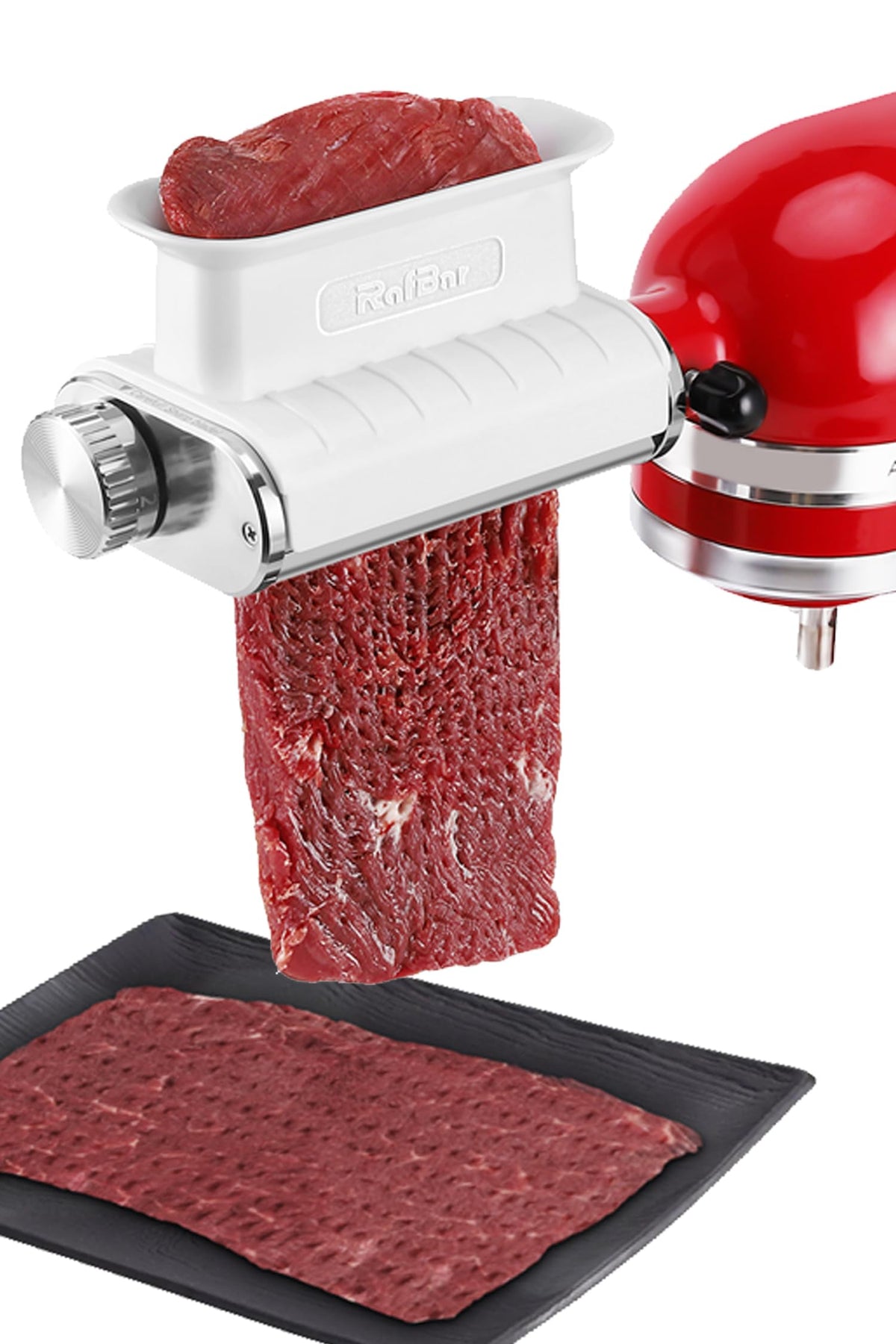 RAF BAR ablandador de carne para KitchenAid mejora la textura.