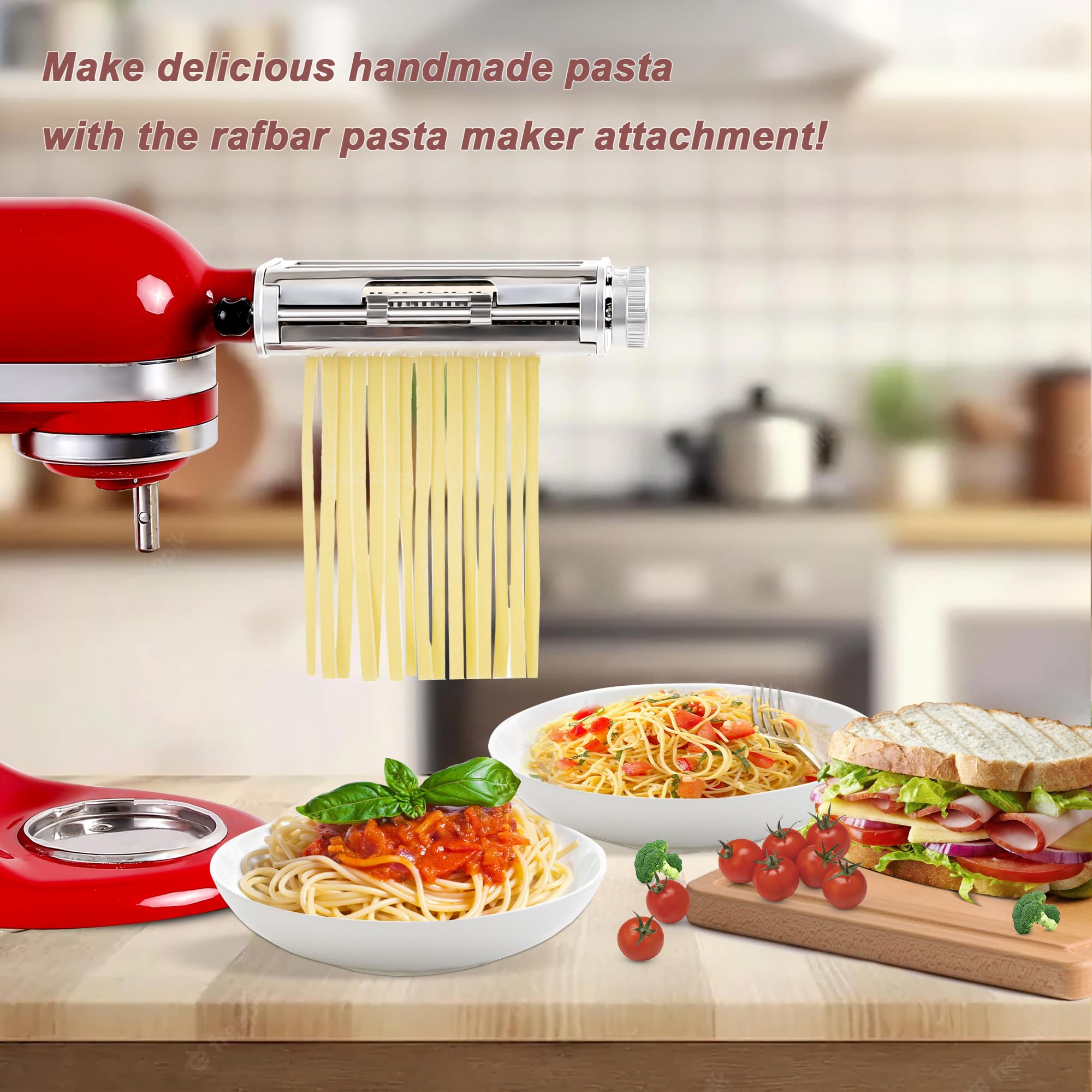 Rafbar ajustes de espesor para resultados personalizados de pasta