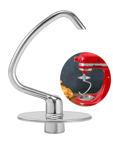 RAFBAR enganche de masa en acero inoxidable para KitchenAid, facilita amasar pan