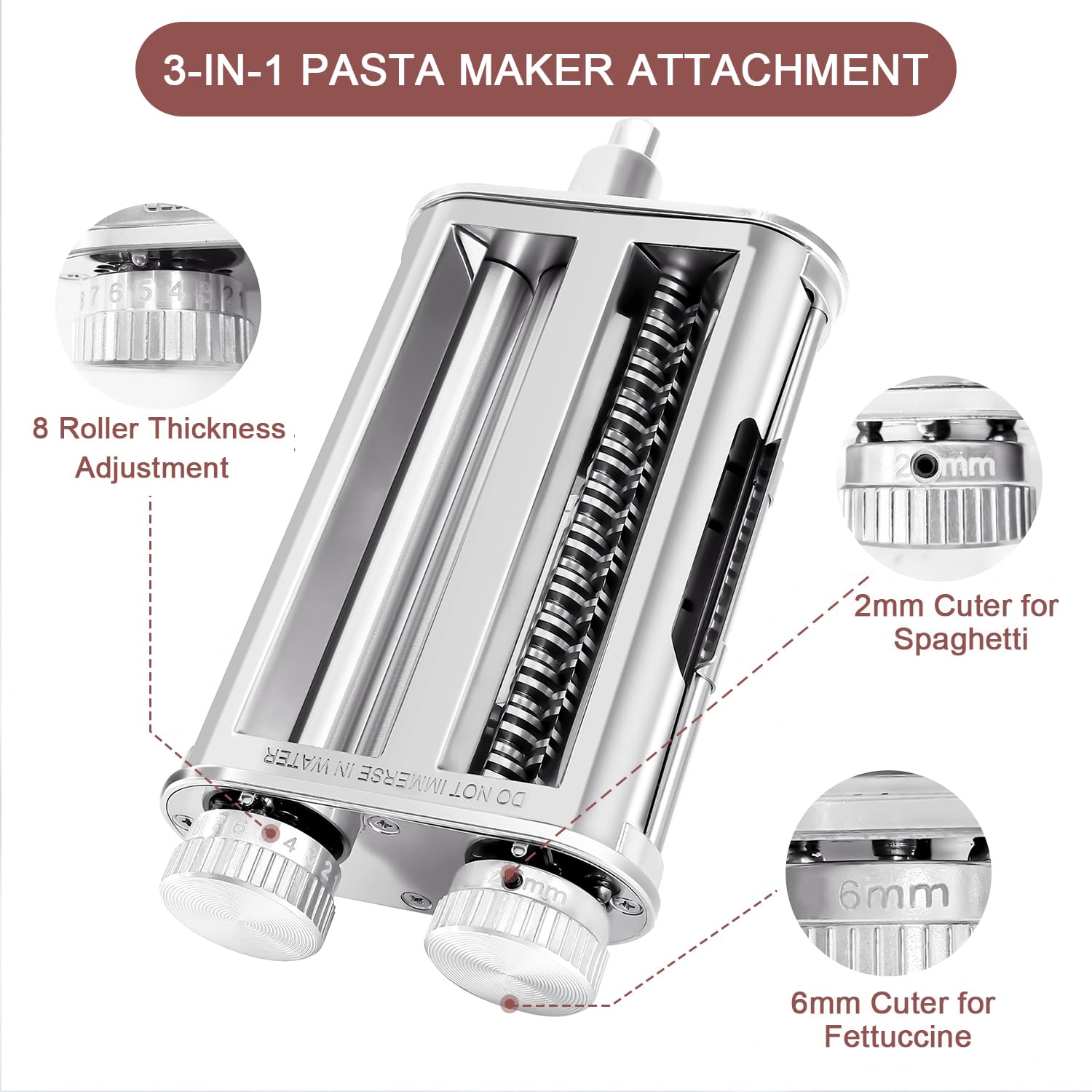 Rafbar hacedora de pasta: cortador de espagueti para fideos caseros.