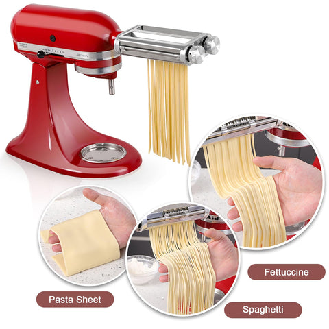 Rafbar hacedora de pasta: cortador de fettuccine para tiras caseras.