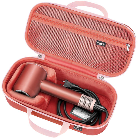 raiace estuche duro para secador dyson, protección de viaje.