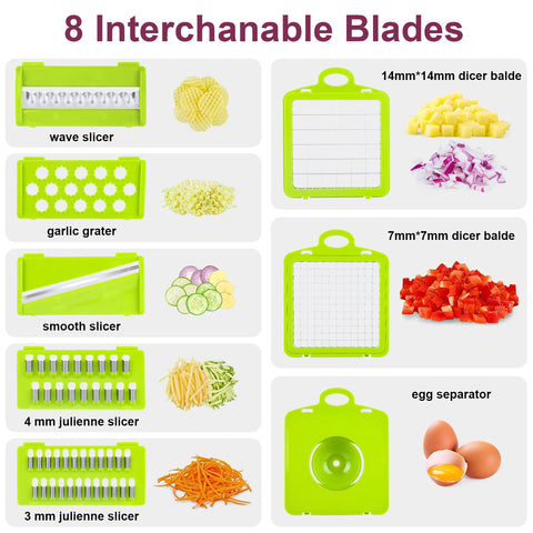 RAIQEE cuchillas de acero inoxidable para un corte preciso y duradero