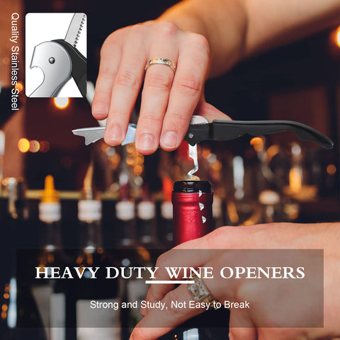 Regalo práctico para amantes del vino, con múltiples funciones.
