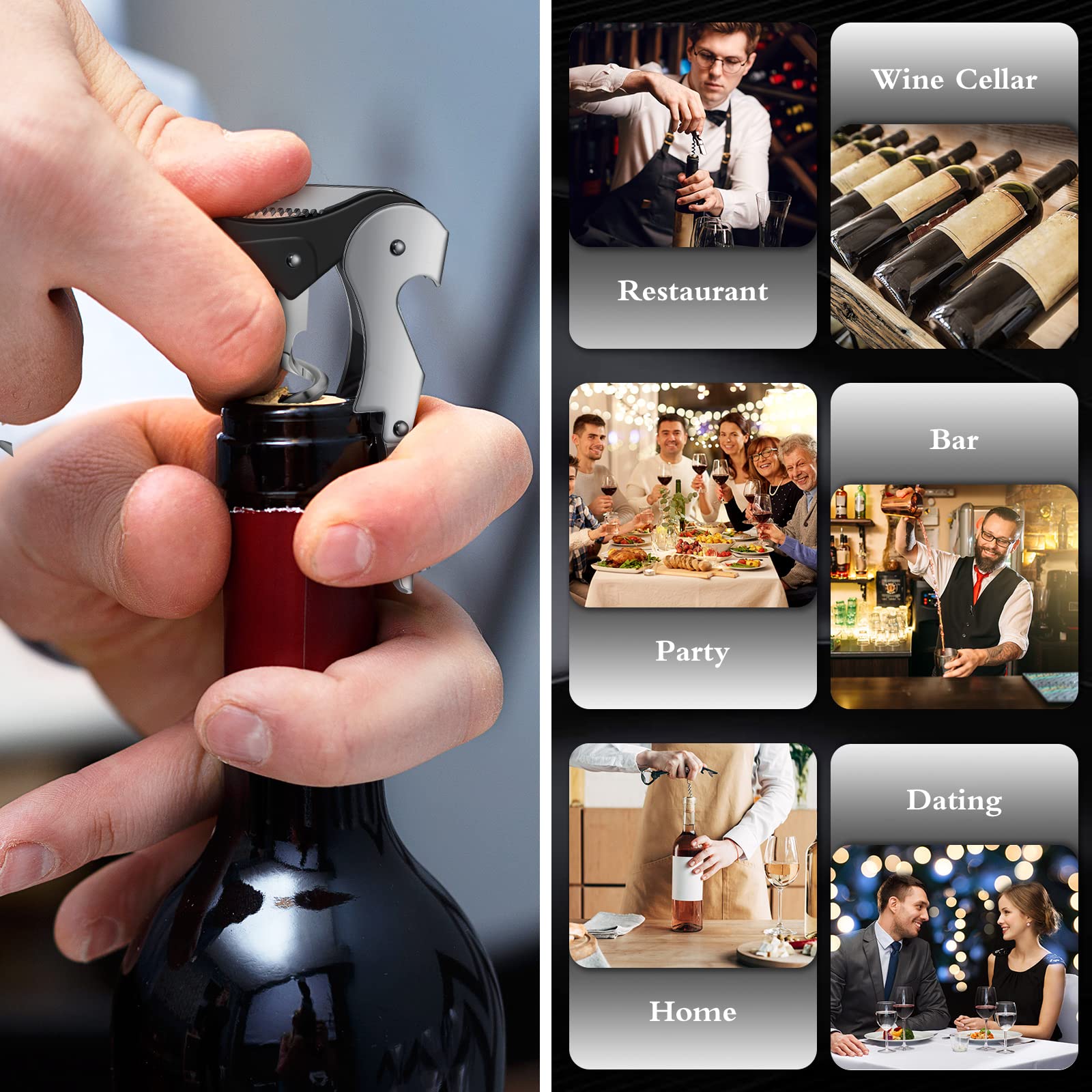 Perfecto para bares, restaurantes y bartenders diarios.