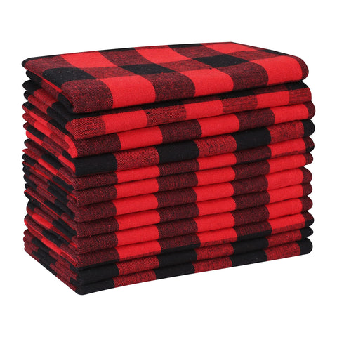 Ramanta Home Conjunto de 12 servilletas apiladas para ocasiones o uso diario